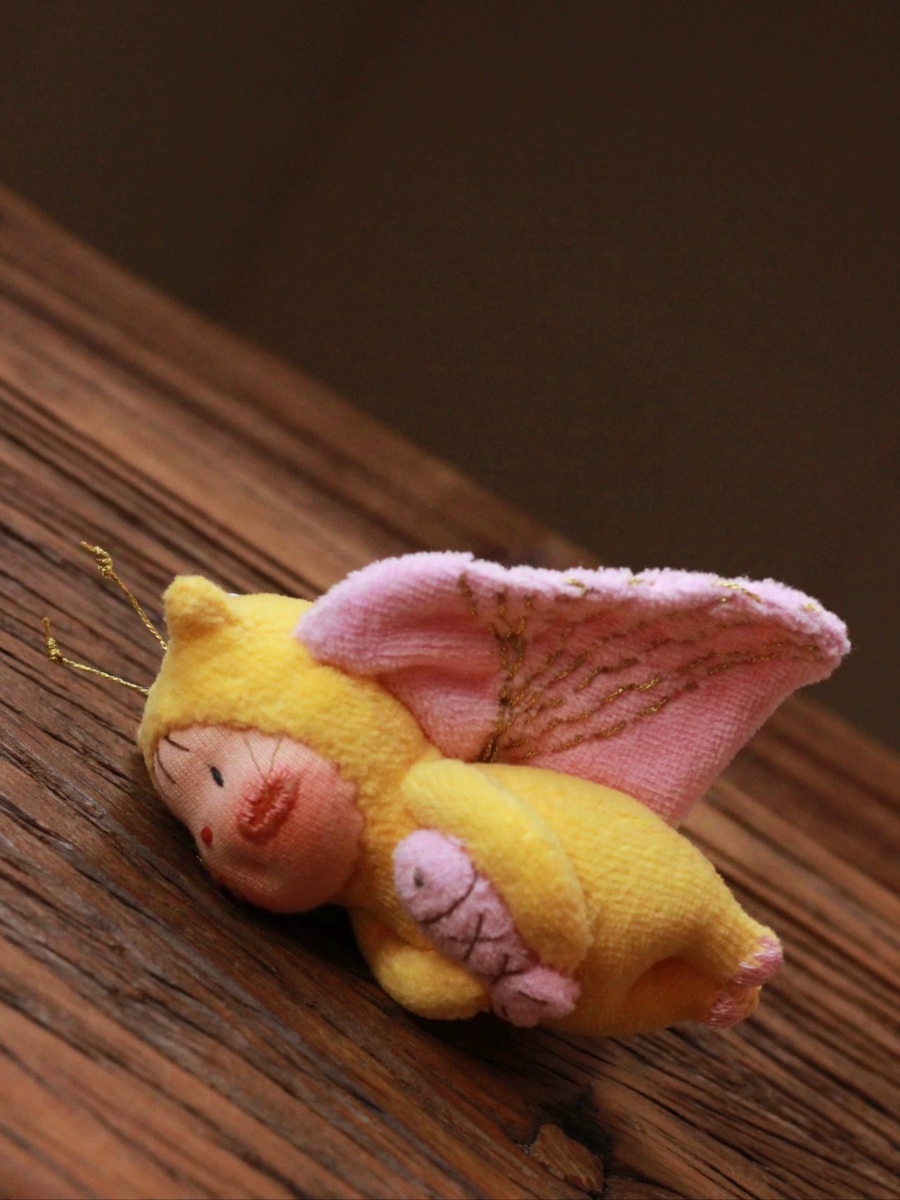 Waldorf doll, cute moth