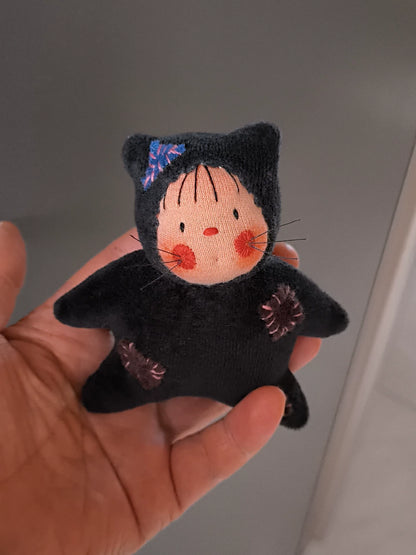 patch little black cat