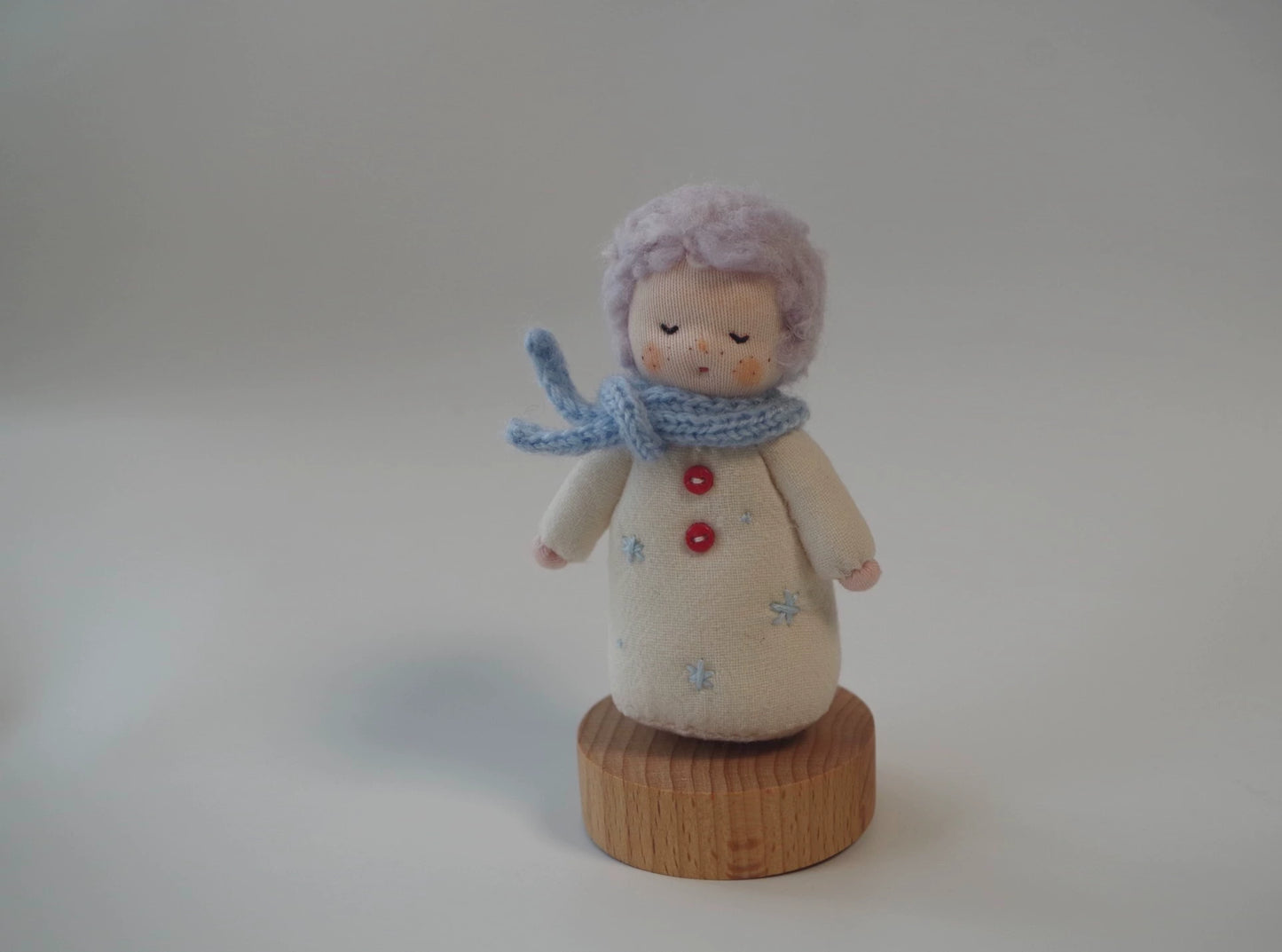 snowman Christmas doll