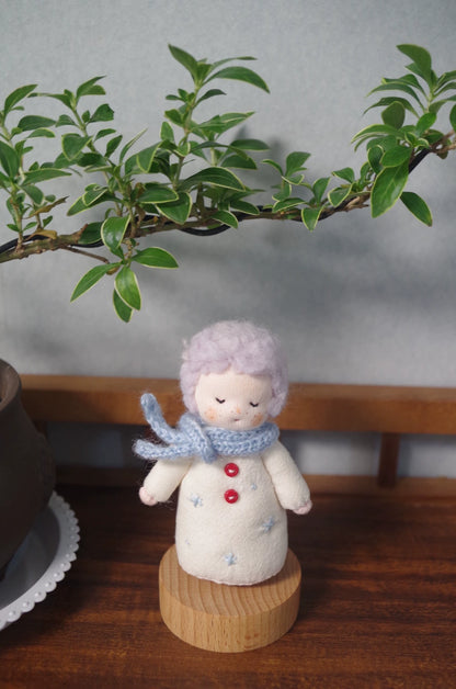 snowman Christmas doll