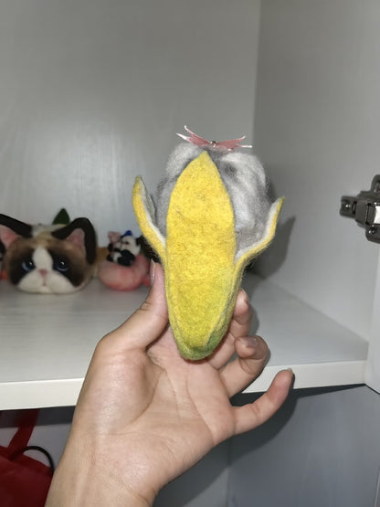 banana gray cat