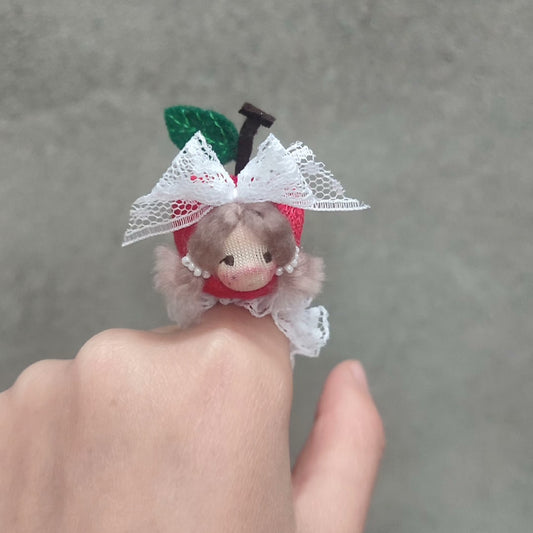 Waldorf Ping An Fruit Doll Ring